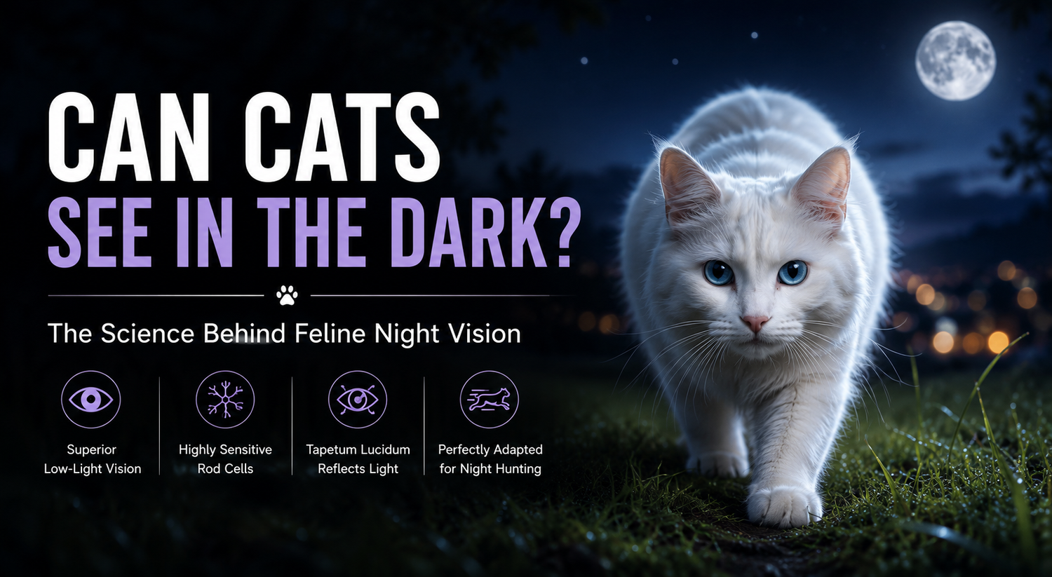 Can Cats See in the Dark? A Complete Guide to Cat Night Vision