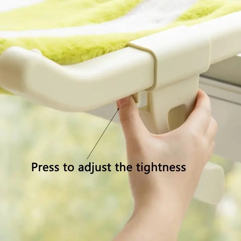 Window Bed for Cats with adjustable tightness, allowing you to customize your cat's lounging experience for ultimate comfort.