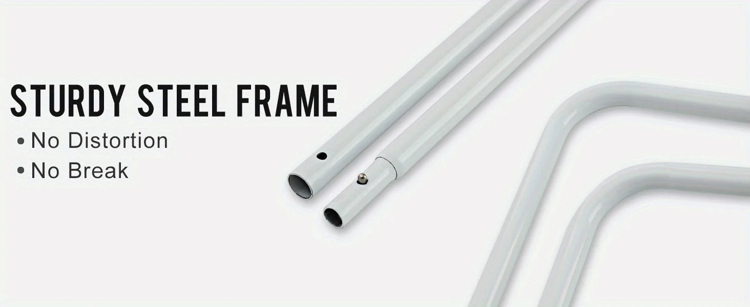 Durable and sturdy steel frame for a cat hammock for the window, ensuring no distortion or breakage while supporting cats.