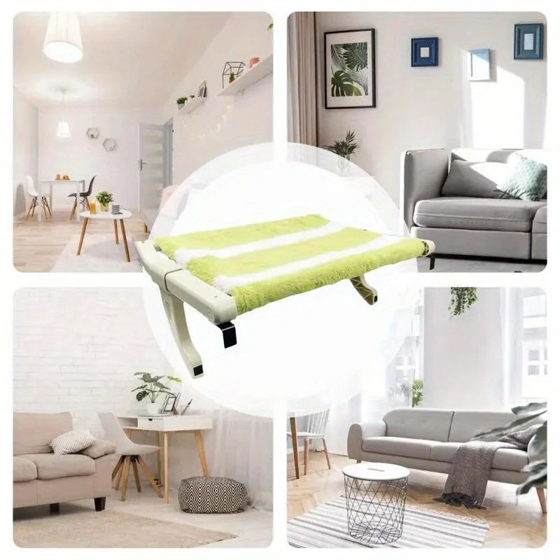 Window Bed for Cats, a sleek and stylish design that fits seamlessly in modern home interiors while providing a perfect resting space for cats.