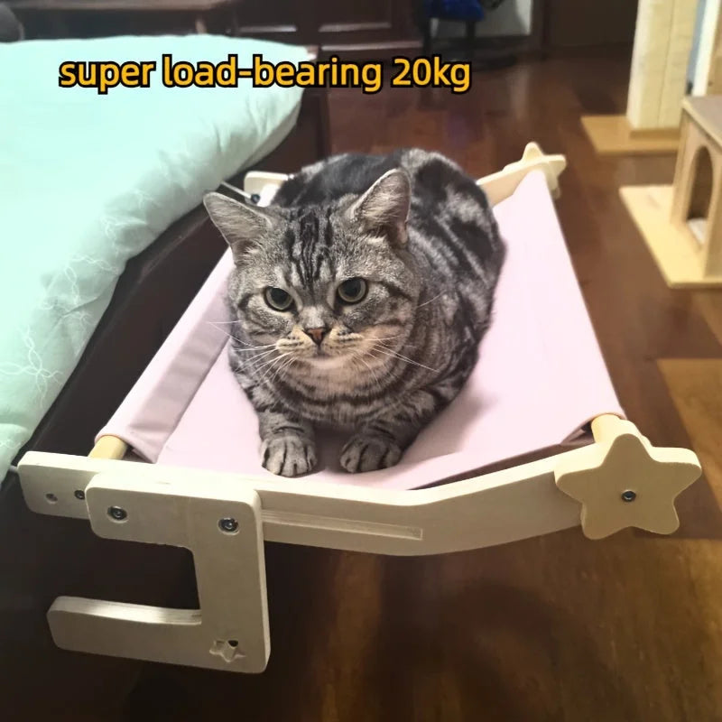 A super spacious Snuggle Cat Bed Nest providing ample room for cats to relax, designed for comfort under the bed with extra room for movement.