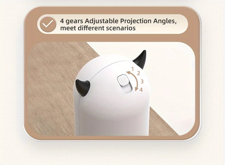 automatic laser light cat toy
