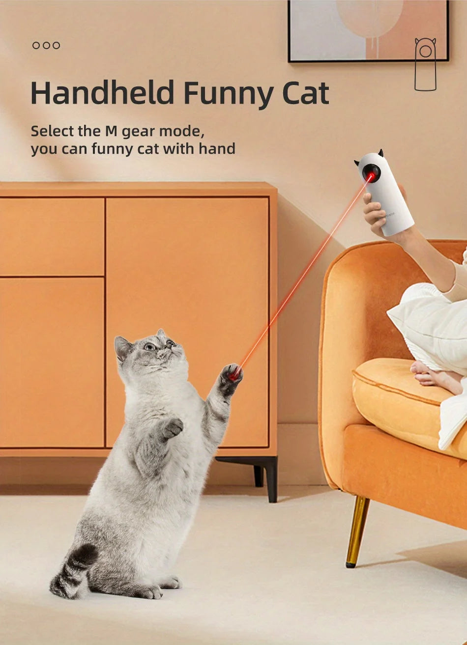automatic laser light cat toy