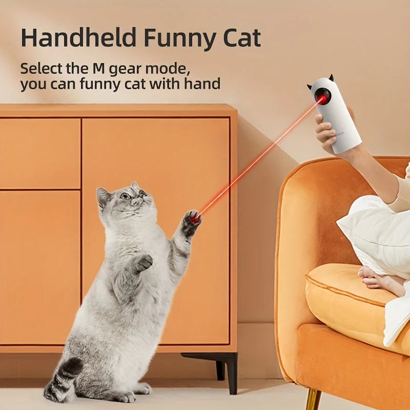 automatic laser light cat toy
