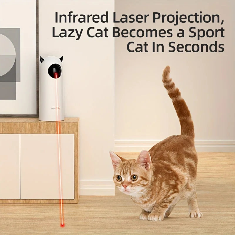 automatic laser light cat toy