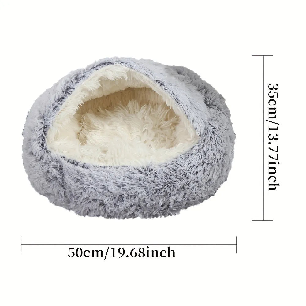 Luxury Soft Pink Great Cat Bed for Ultimate Comfort