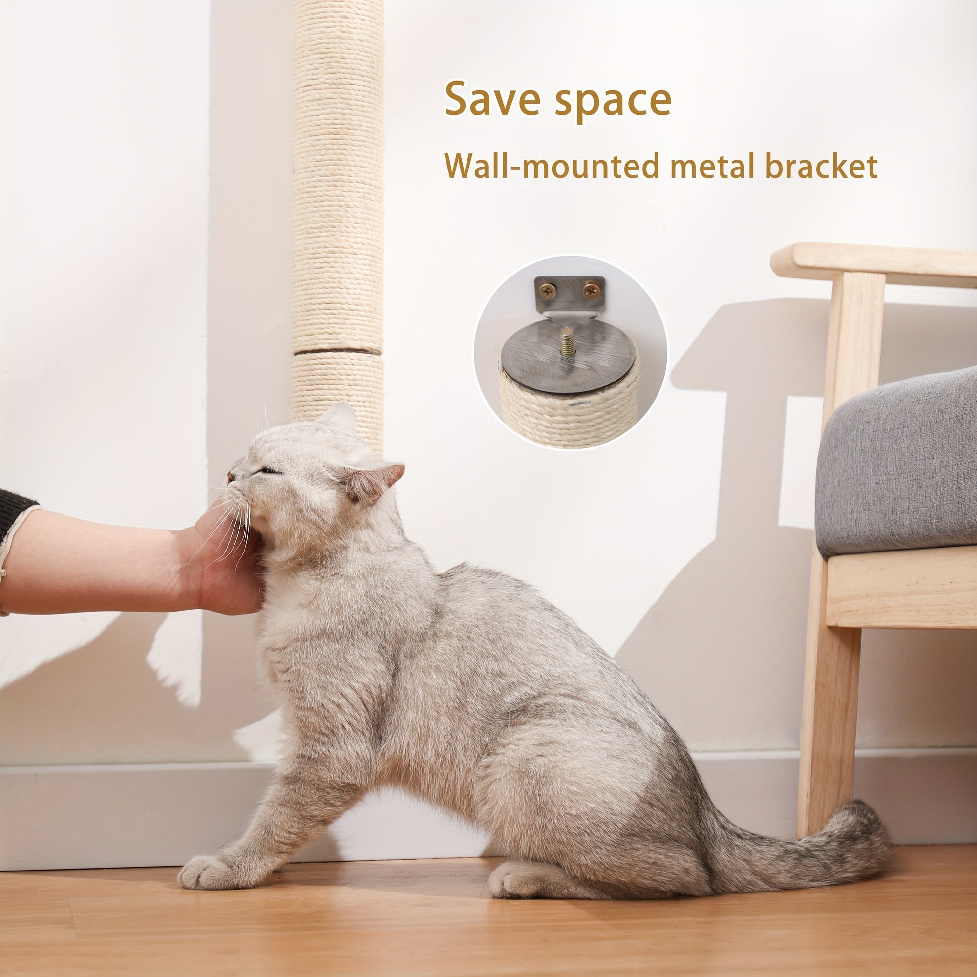 wall mounted scratching post