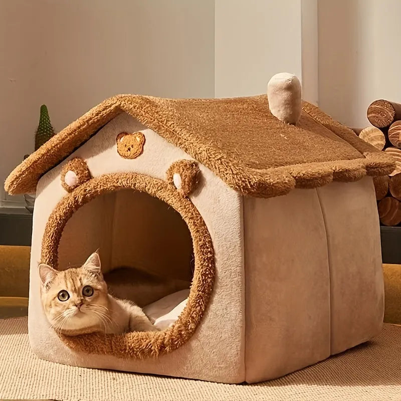 Best Cat Bed house style with a relaxed cat enjoying the space