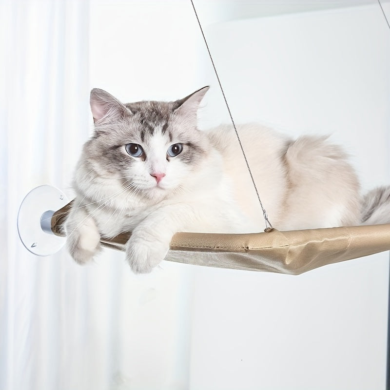 Sunny Snoozer - The Coziest Cat Window Sill Perch for Sun-Loving Felines!