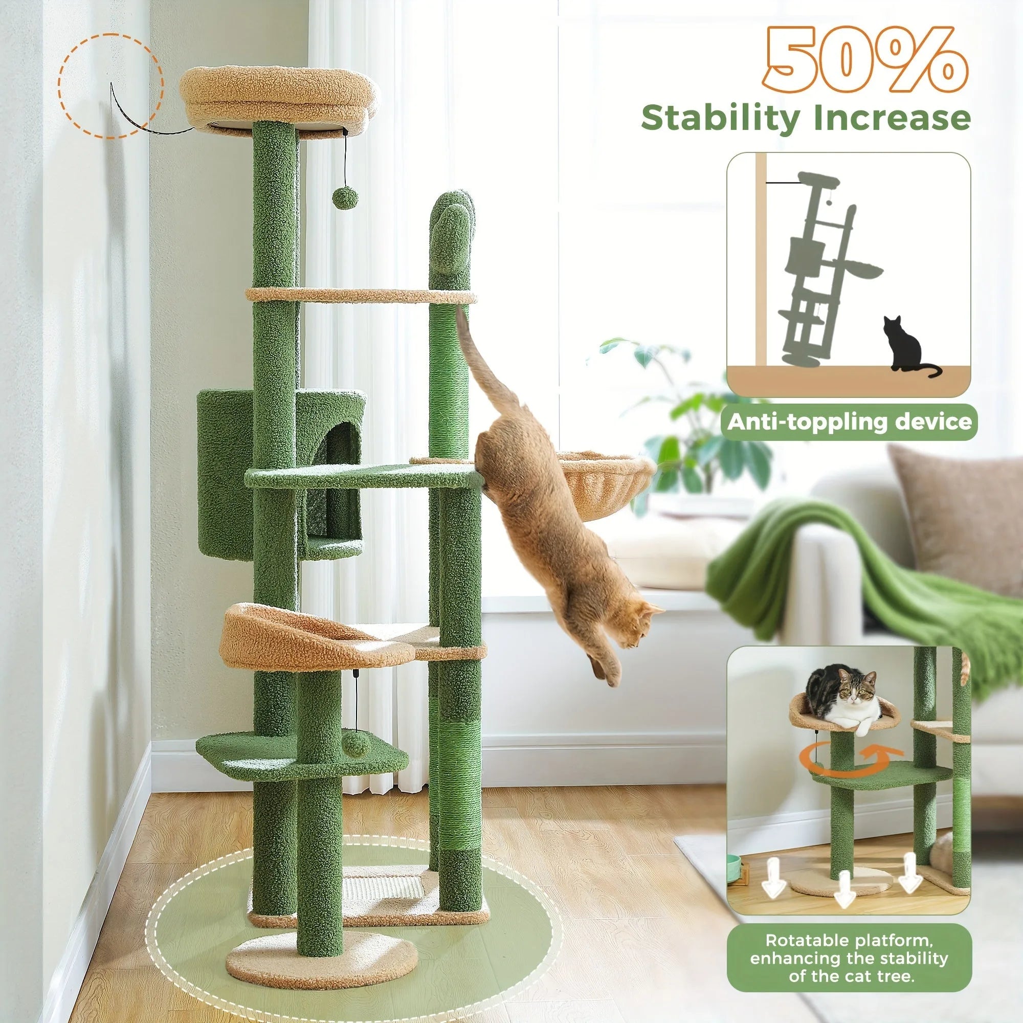 Cactus Cat Tree