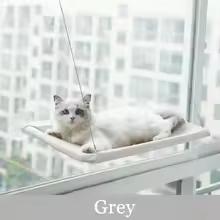 All-Season Cat Window Perch for Large Cats - Sturdy & Comfortable