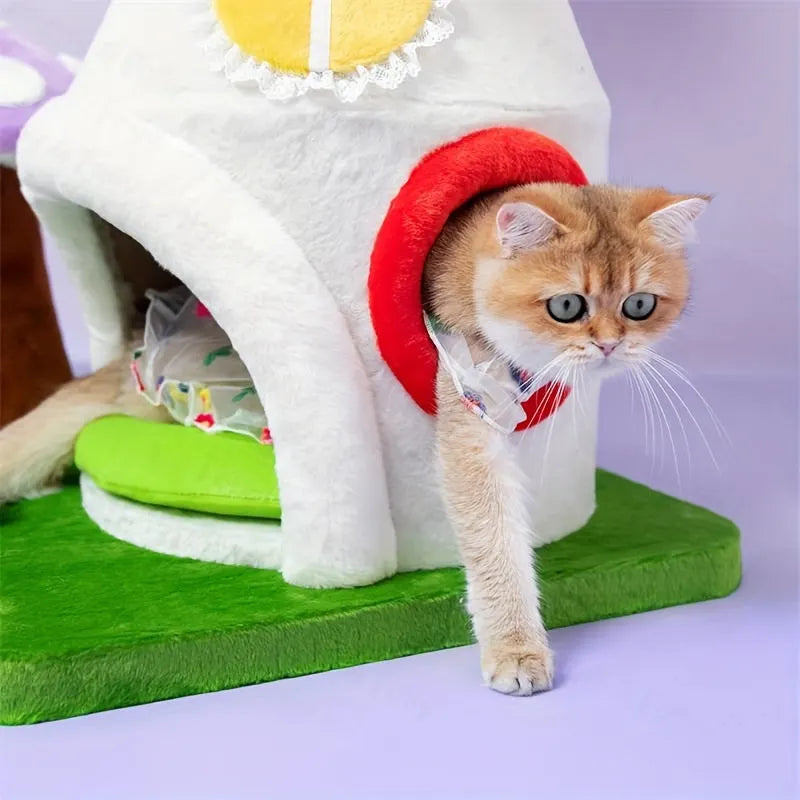 Mushroom Cat Tree