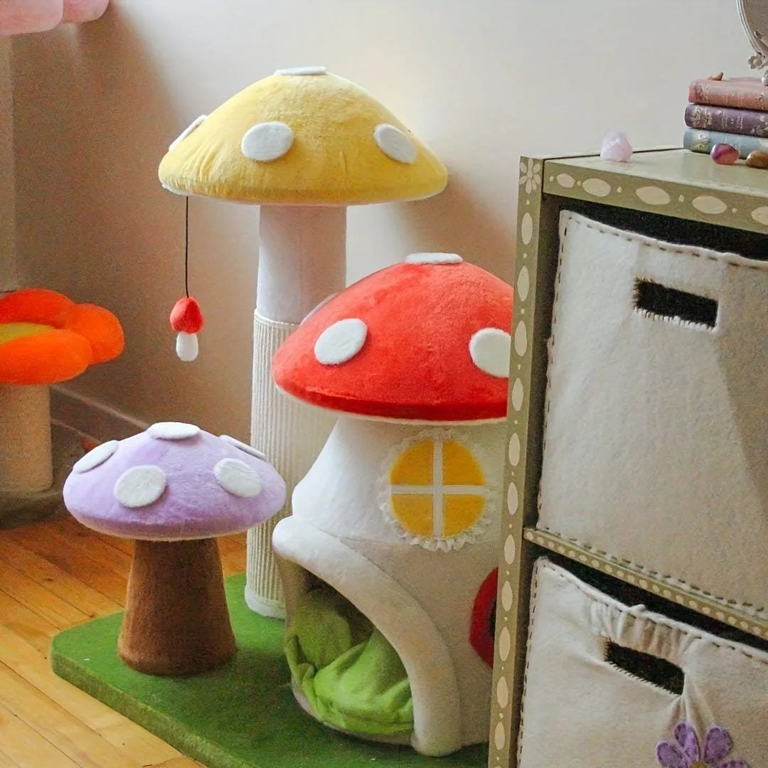 Mushroom Cat Tree